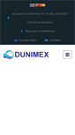 Mobile Screenshot of dunimex.pt